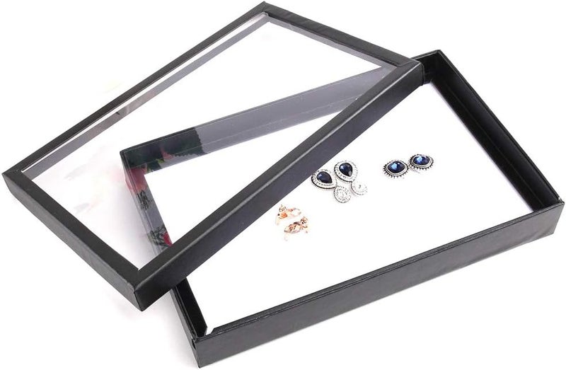 ZLY Jewelry Rings Display Tray Velvet 100 Slot Case Box Jewelry Storage Box - Image 4